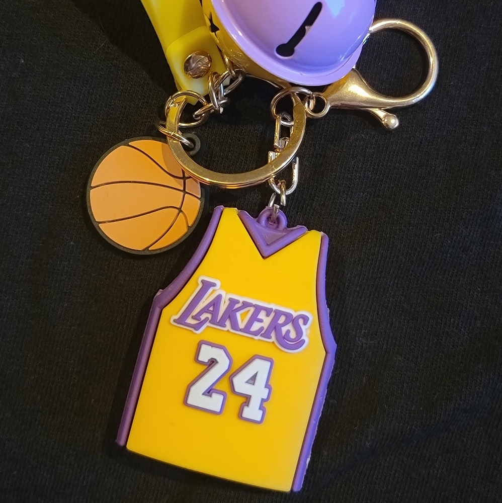 Kobe Bryant keychain wristlet